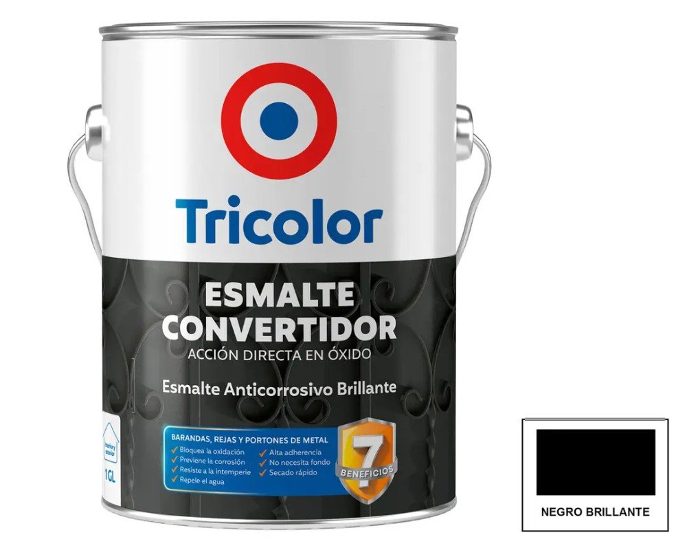 ESMALTE CONVERTIDOR NEGRO GL TRIPLE-ACCION TRIC