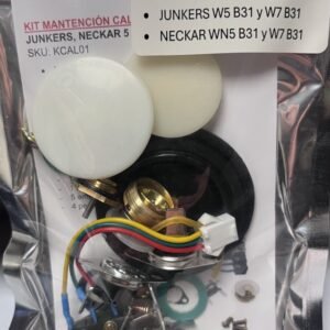 KIT DE MANTENCION PARA CALEFONT JUNKERS NECKAR W5, W7
