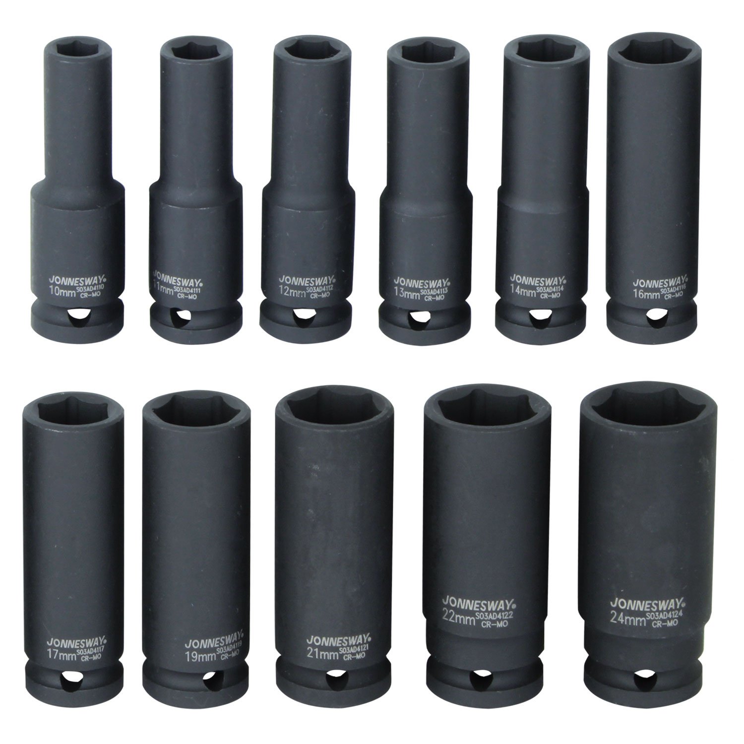 DADOS DE IMPACTO 1/2' CAJA DE 11 PIEZAS S03AD4111S - Imagen 2