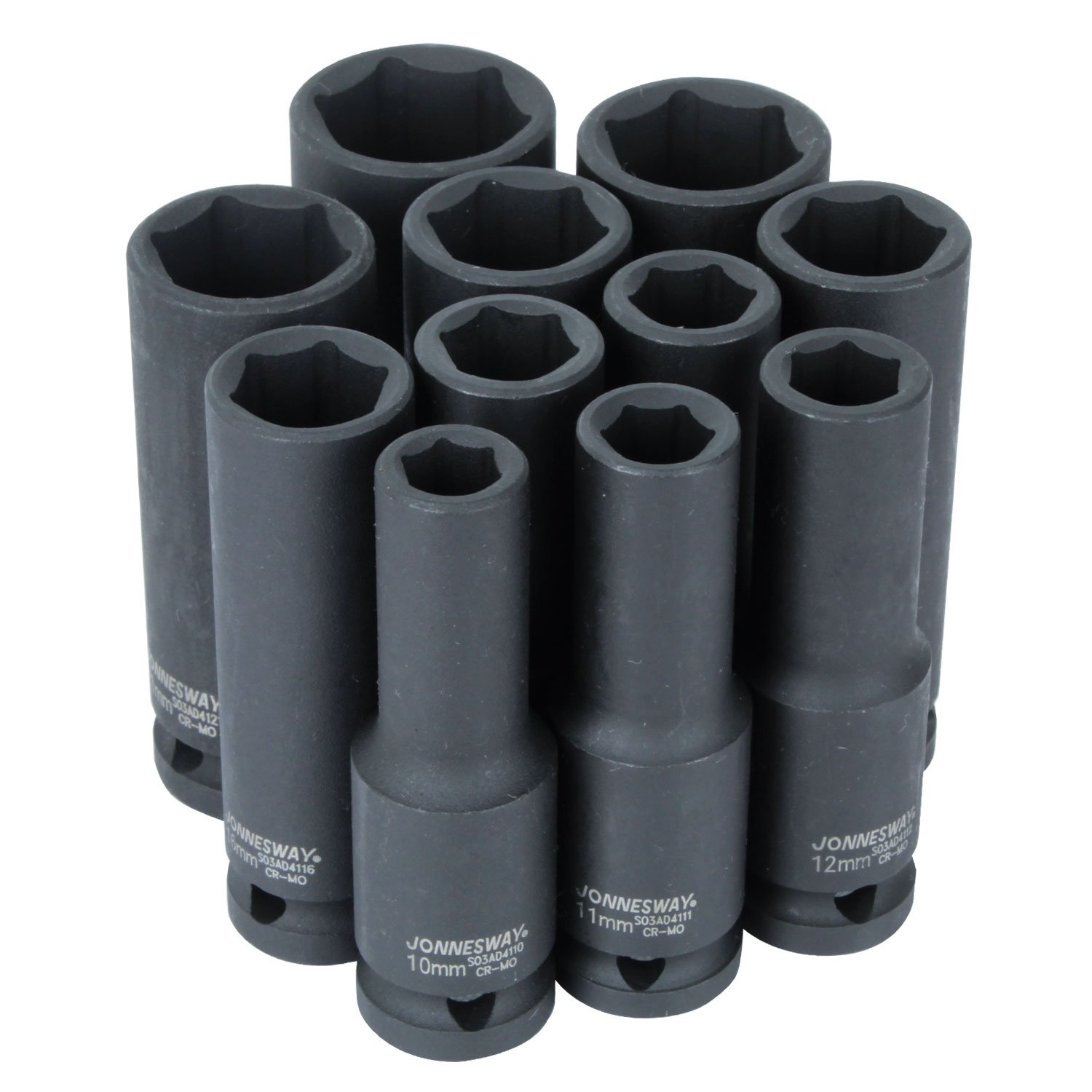 DADOS DE IMPACTO 1/2' CAJA DE 11 PIEZAS S03AD4111S - Imagen 3