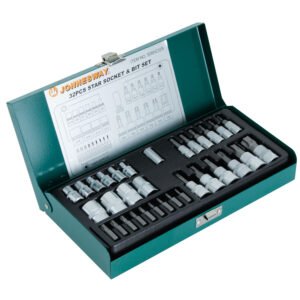 JUEGO DE DADOS Y PUNTAS TORX 32 PIEZAS S06H232S