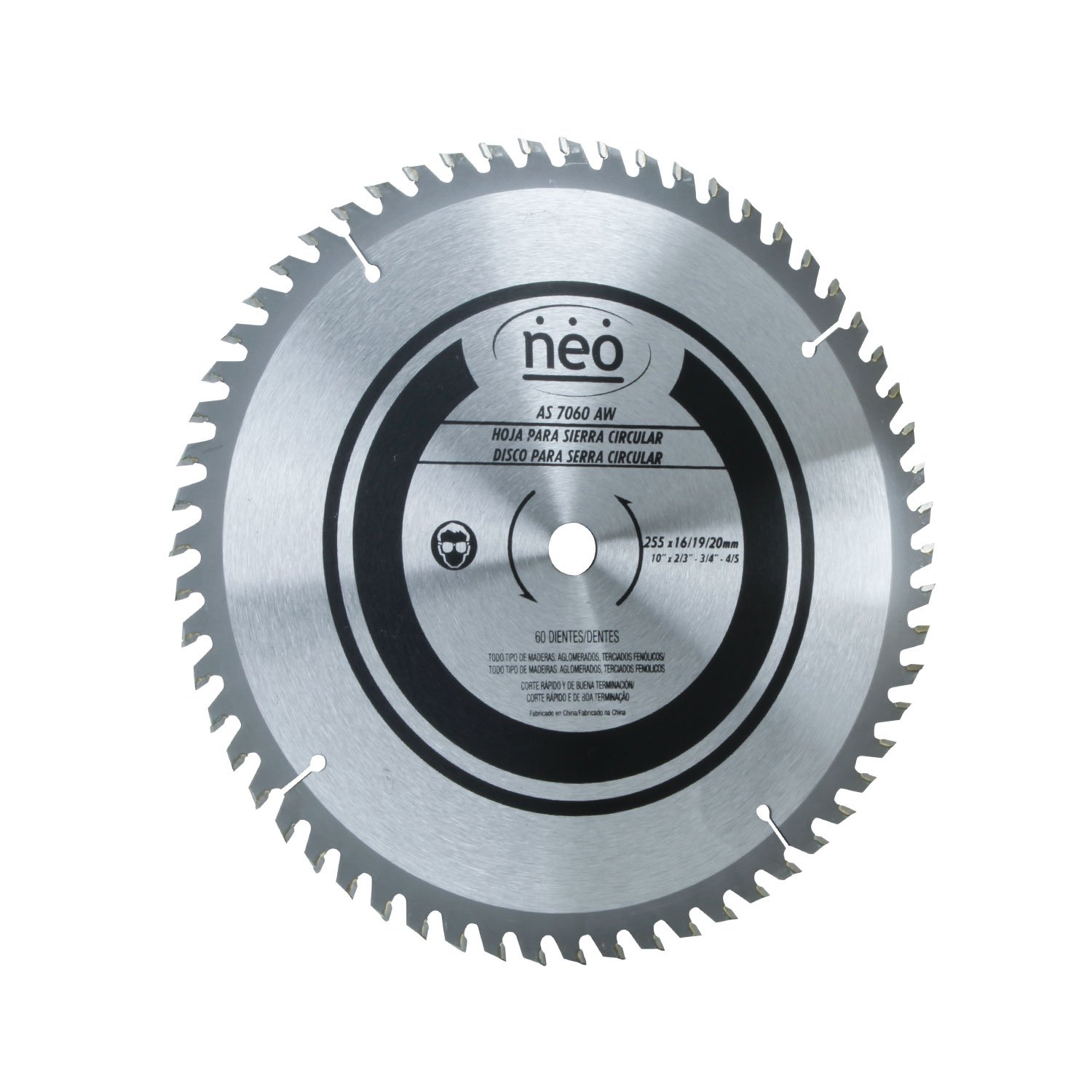 SIERRA CIRCULAR 10" 60D AS 7060 AW NEO - Imagen 2
