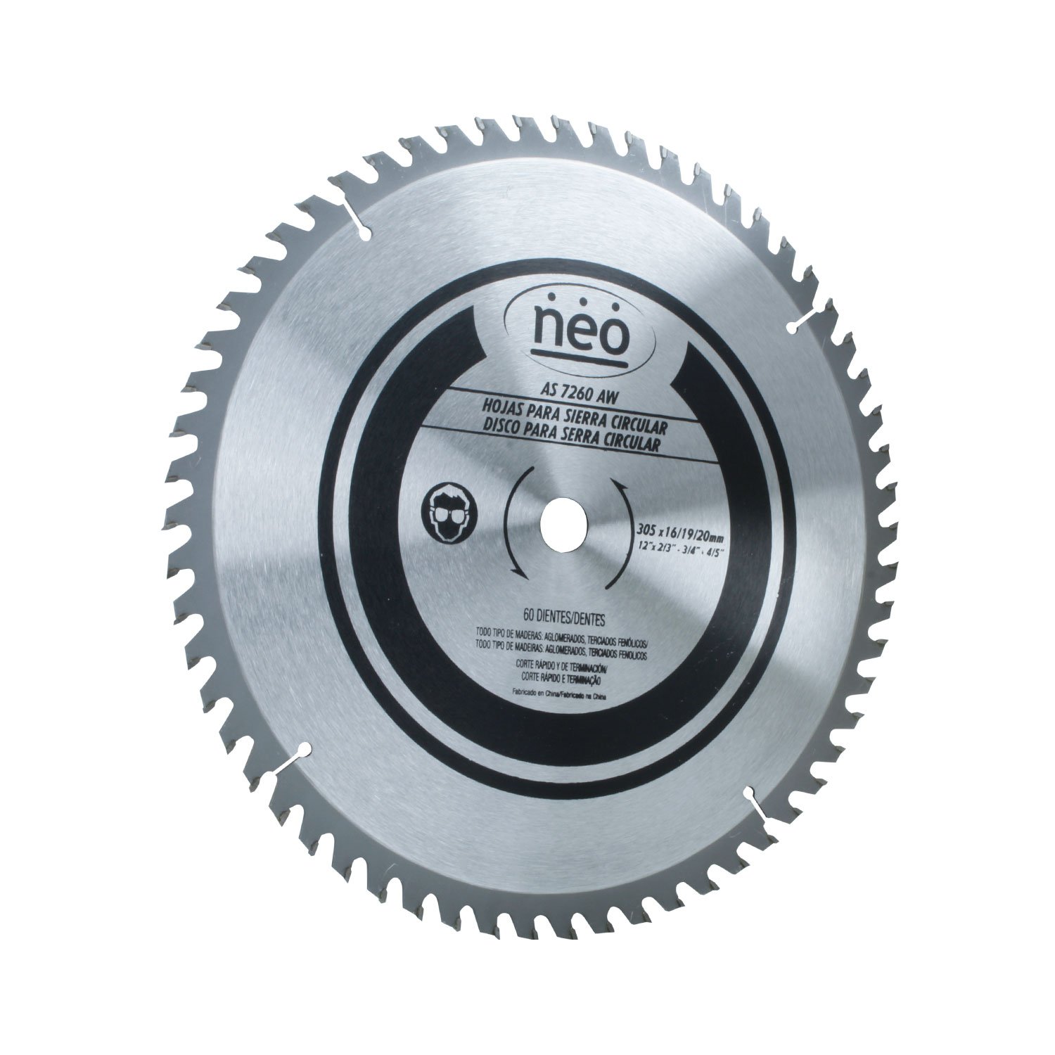 SIERRA CIRCULAR 12' 60D AS 7260 AW NEO - Imagen 2