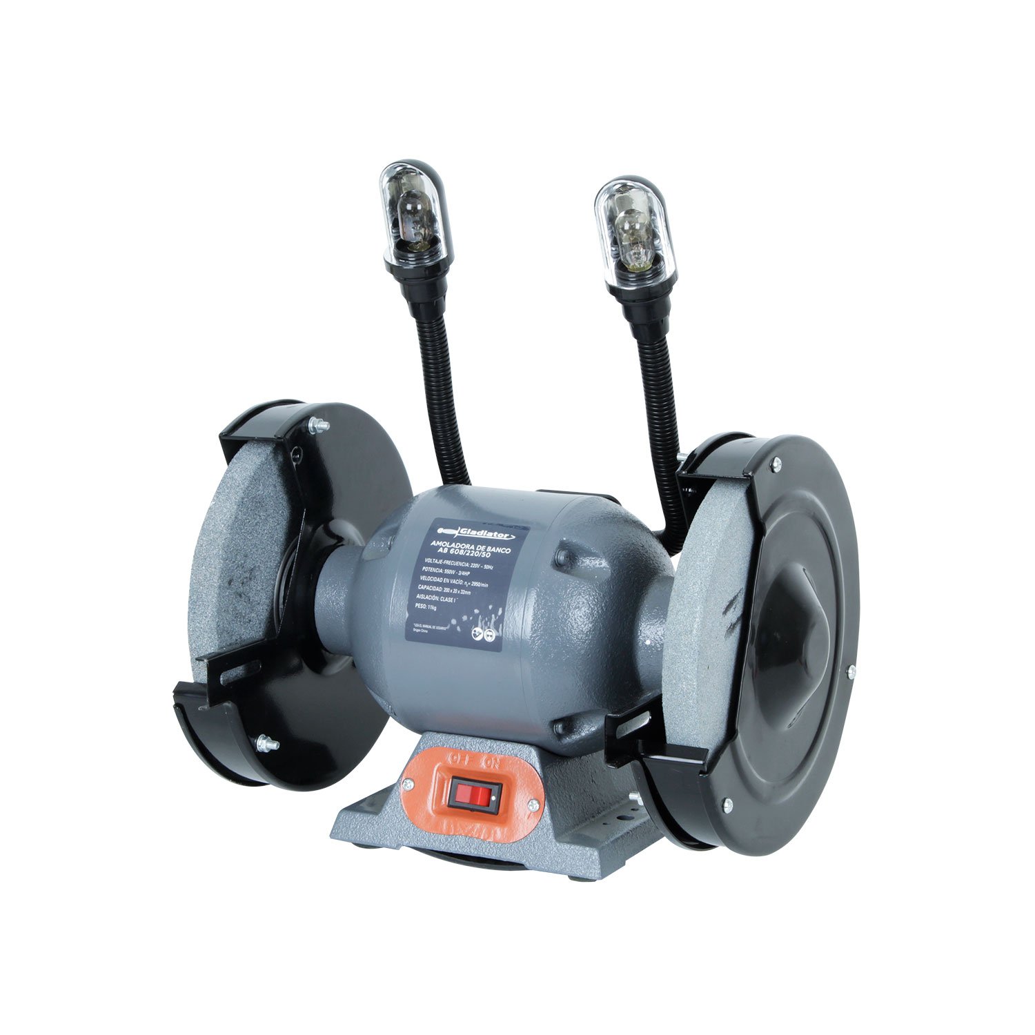 ESMERIL DE BANCO 8" 3/4 HP AB 608 GLADIATOR" - Imagen 2