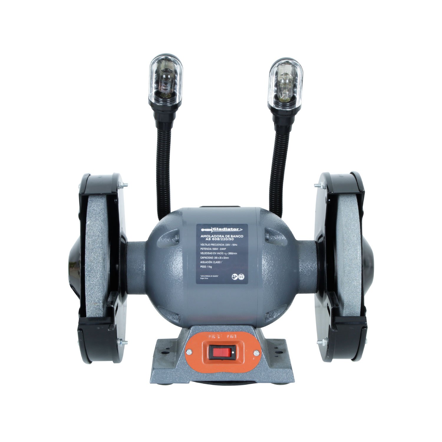 ESMERIL DE BANCO 8" 3/4 HP AB 608 GLADIATOR" - Imagen 3