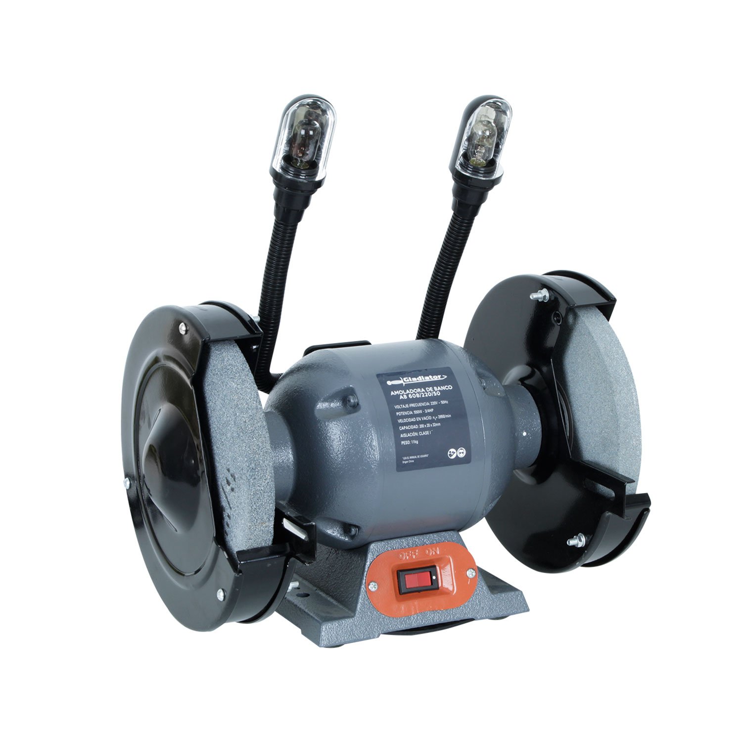 ESMERIL DE BANCO 8" 3/4 HP AB 608 GLADIATOR" - Imagen 4