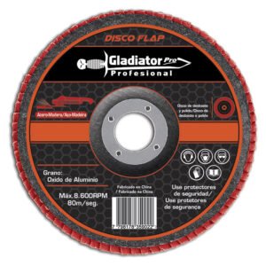 DISCO TRASLAPADO OX.ALUMINIO G60 FIERRO MAD.(CAFE)