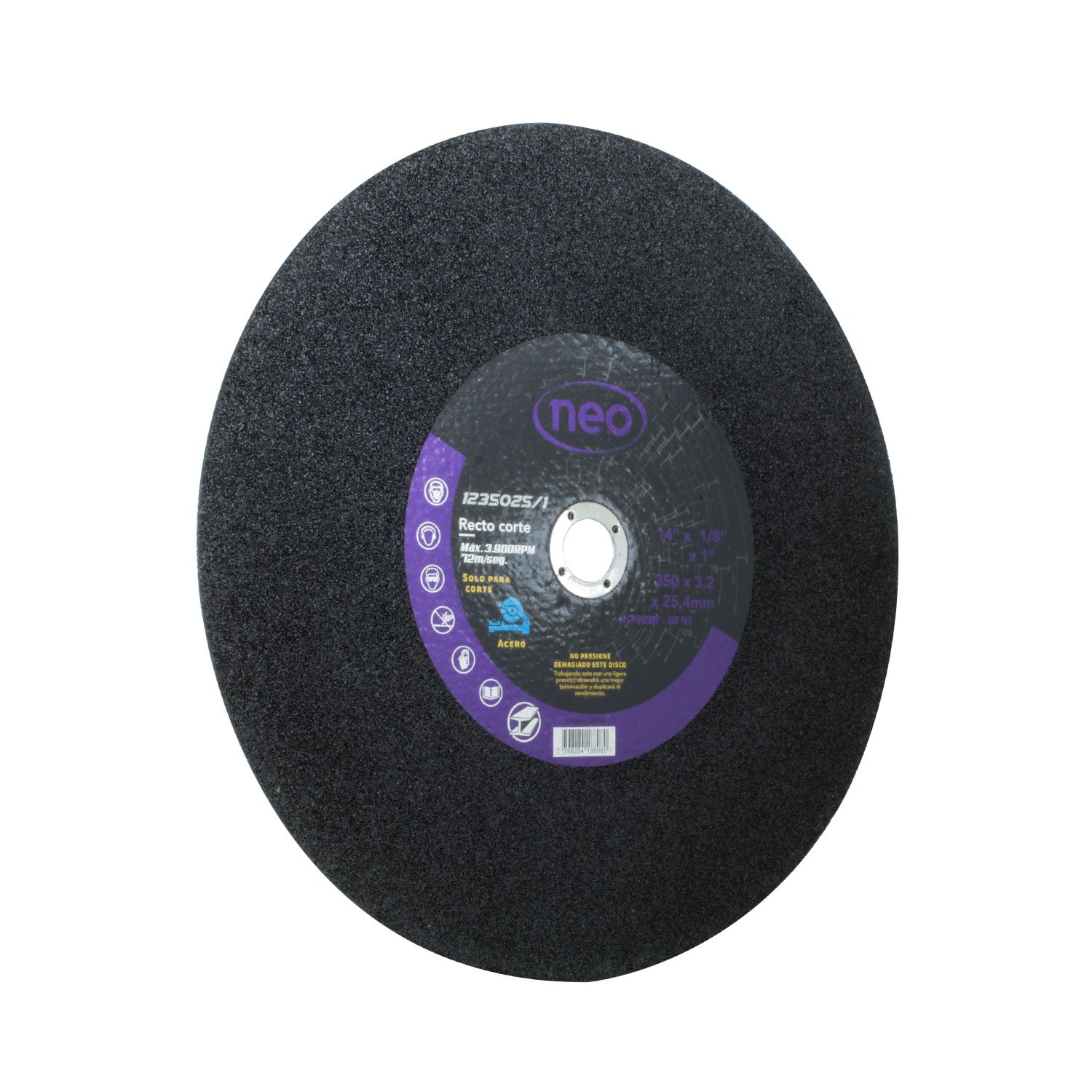 DISCO CORTE METAL 14' ENERGY/GLADIATOR/NEO 3.2MM' - Imagen 2