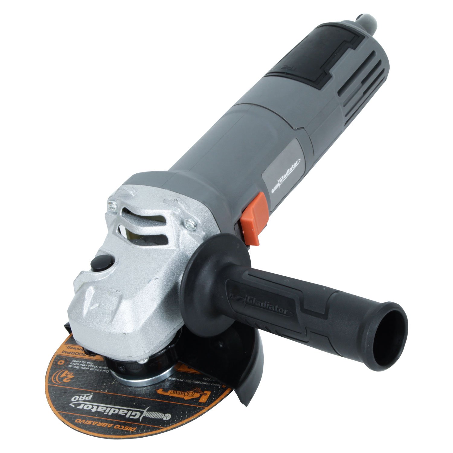 ESMERIL ANGULAR 4-1/2" 800 W AA615 + 5 DISCOS GLADIATOR OFERTA" - Imagen 2