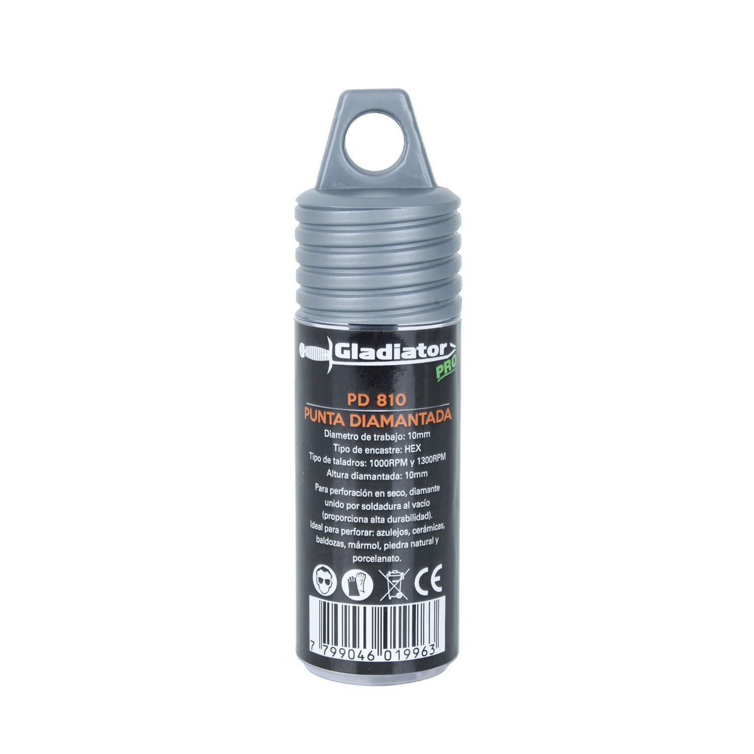 BROCA DIAMANTADA 10 MM PD810 - Imagen 5