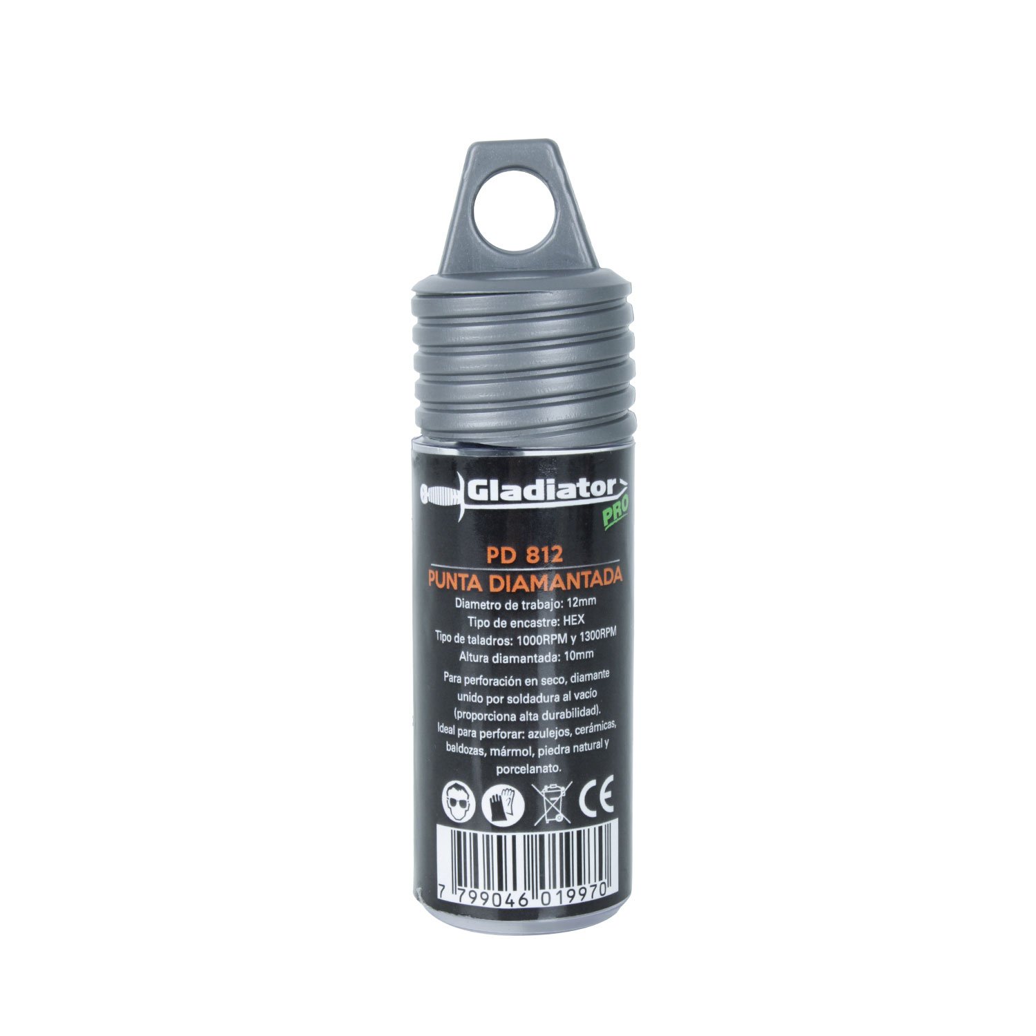 BROCA DIAMANTADA 12 MM PD812 - Imagen 5
