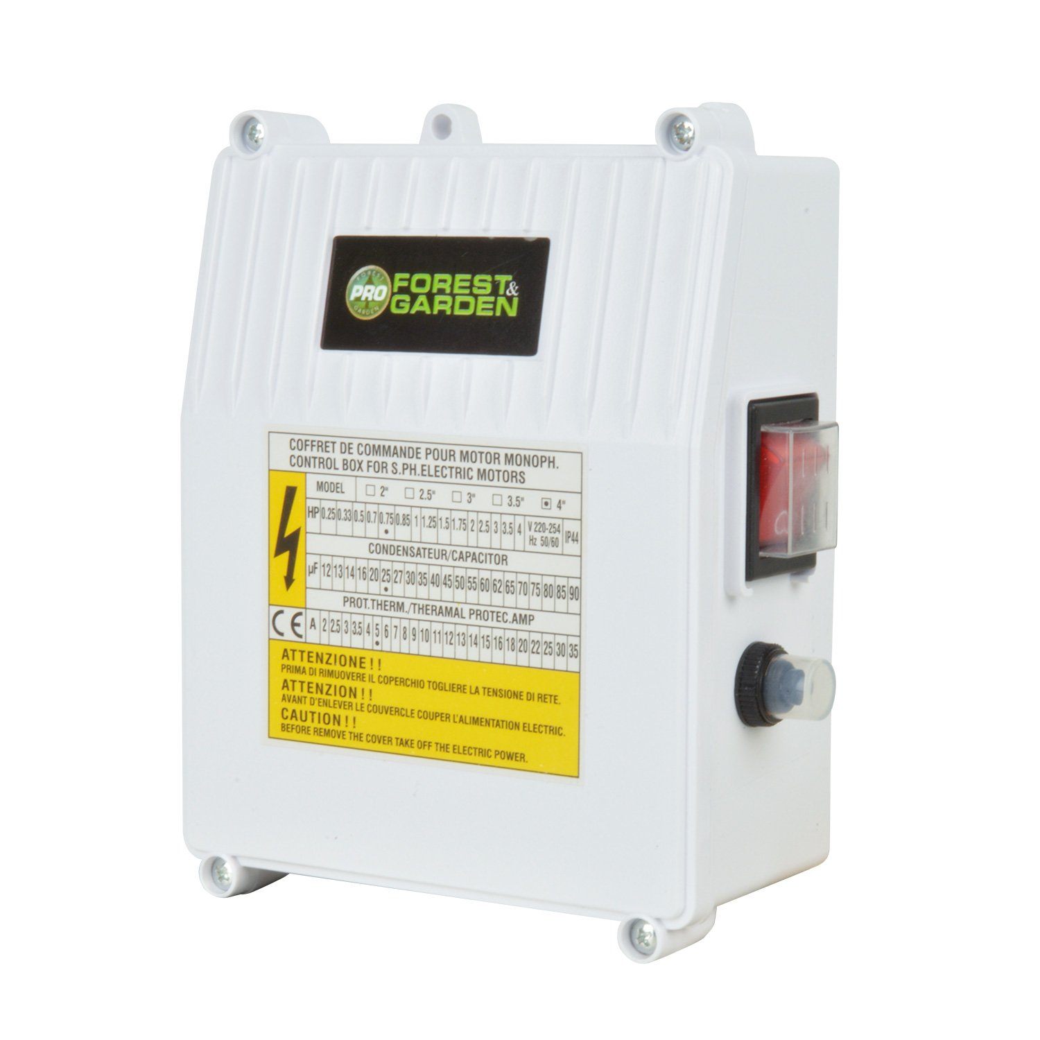 BOMBA POZO PROFUNDO 3/4HP PPF 843/25 FOREST GARDEN - Imagen 5