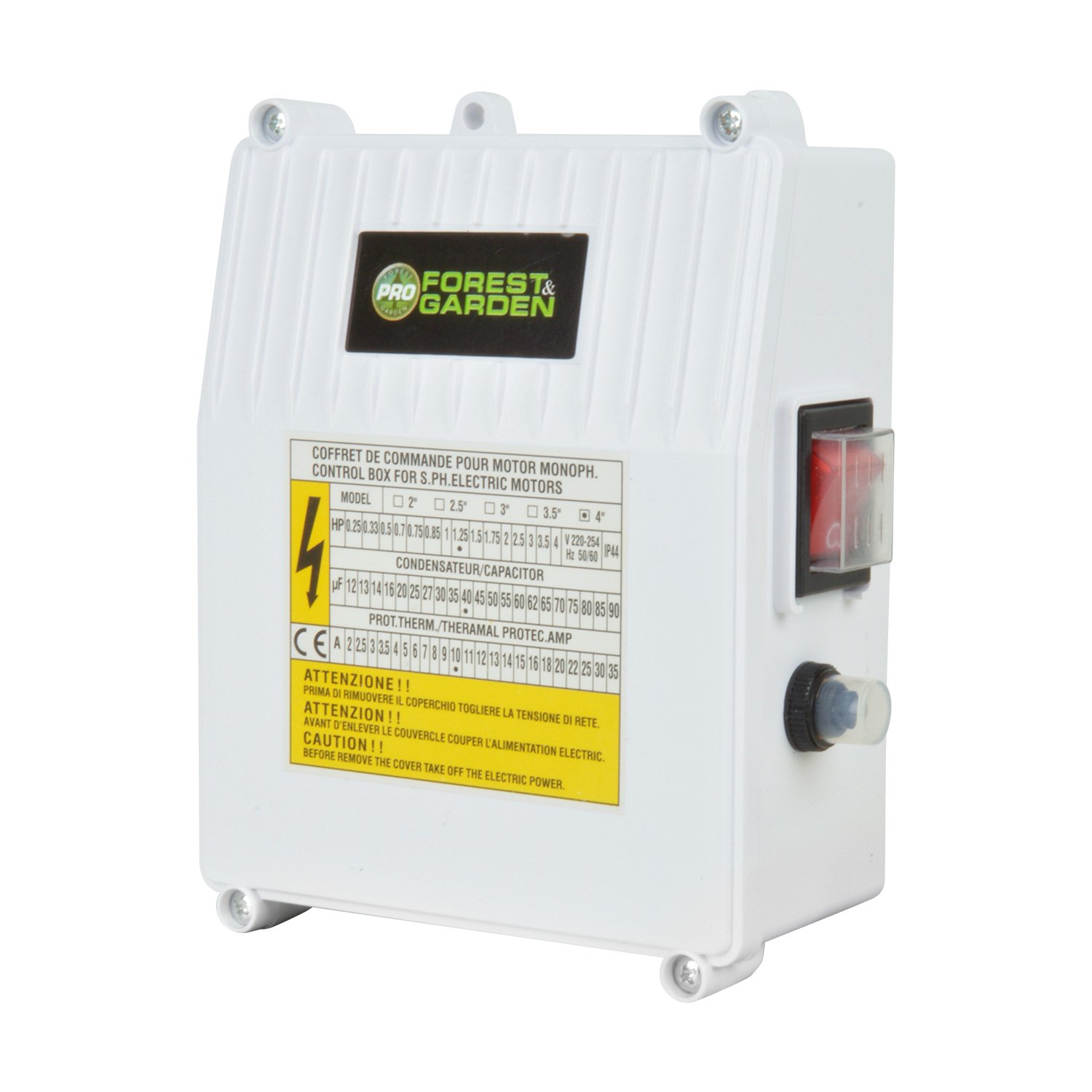 BOMBA POZO PROFUNDO 1 1/2 HP PPF 886/25 FOREST GARDEN - Imagen 5