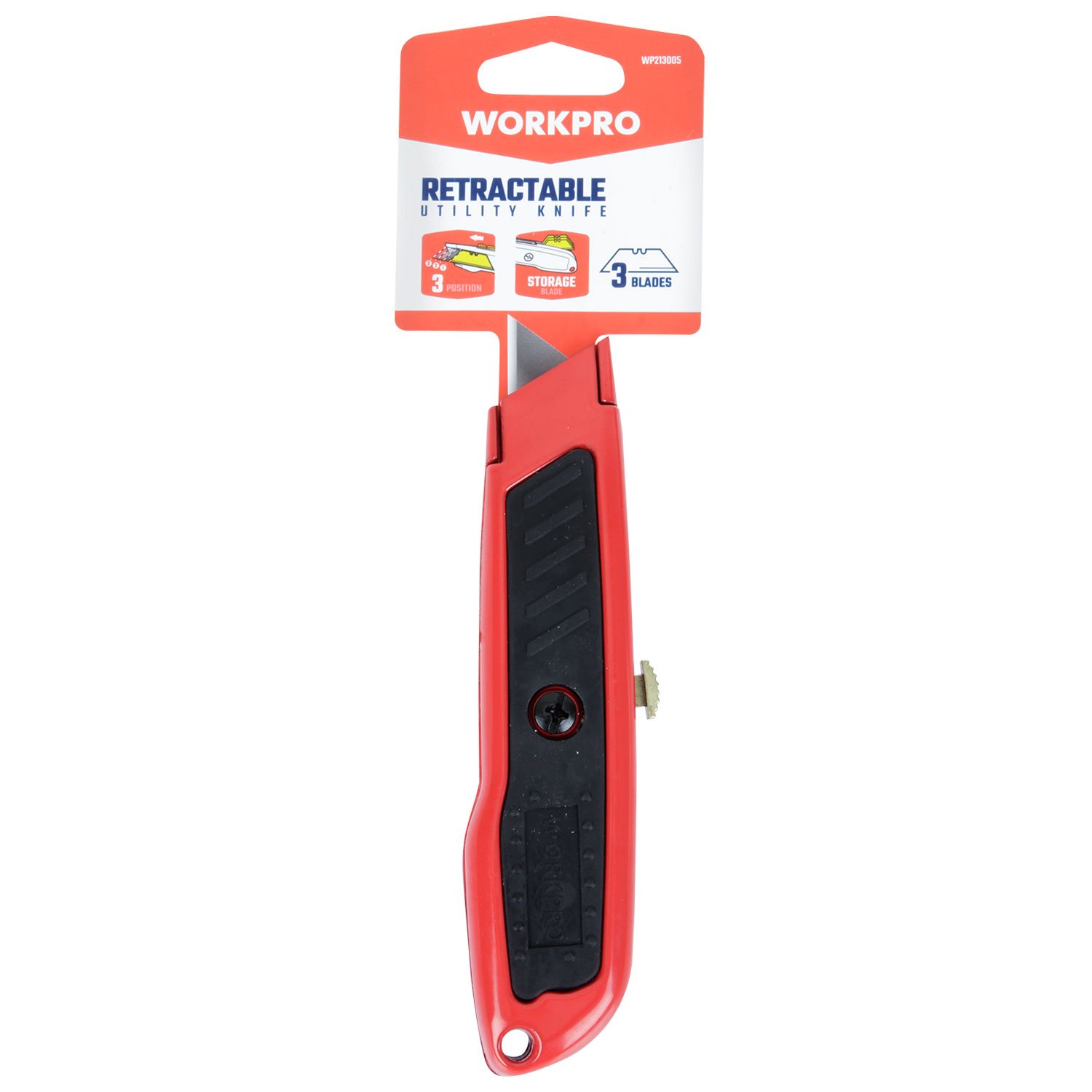CARTONERO CUCHILLO SEG. RETRACTIL ALUMINIO WORKPRO - Imagen 5