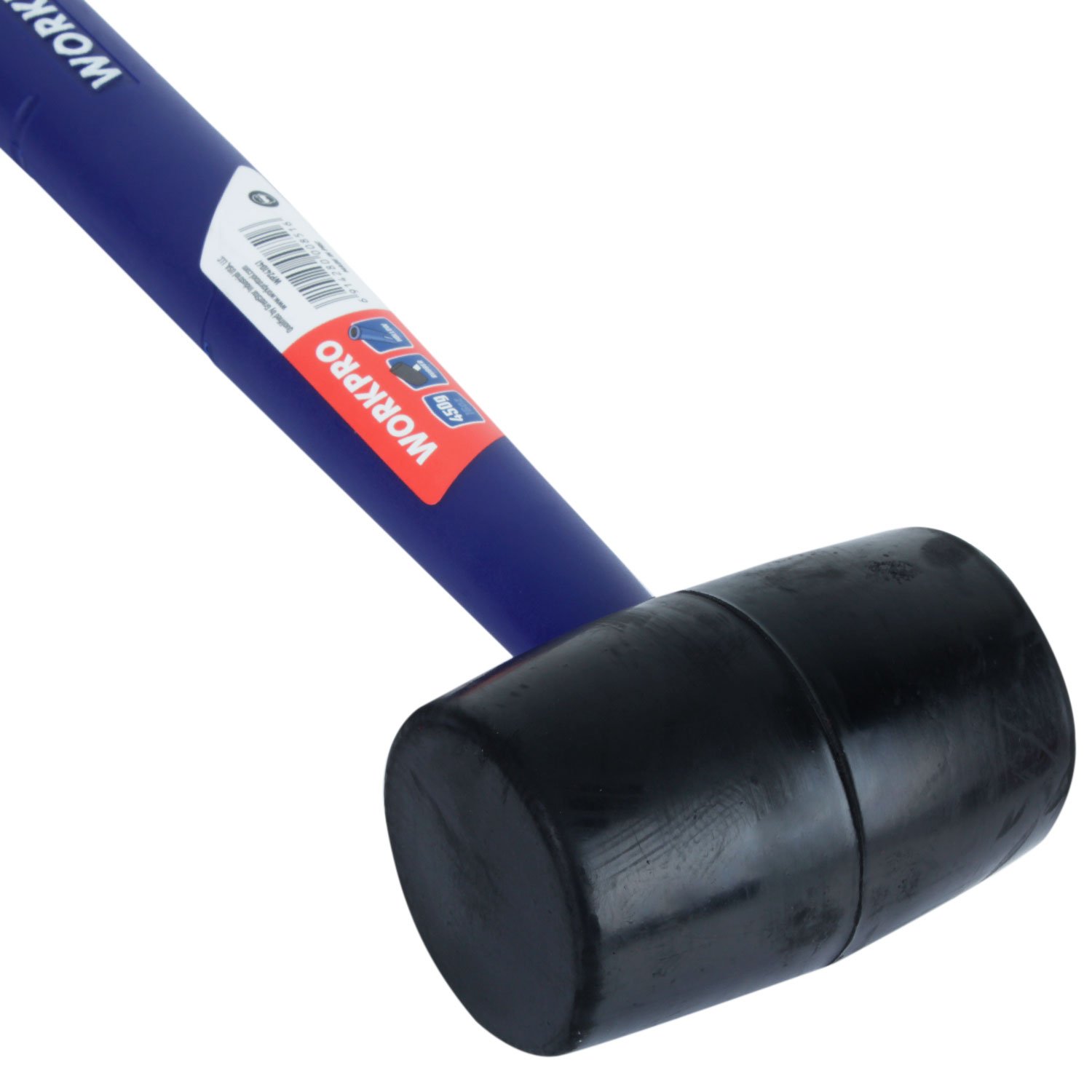 MACETA GOMA 16 OZ NEGRO M/ PLASTICO WORKPRO - Imagen 4