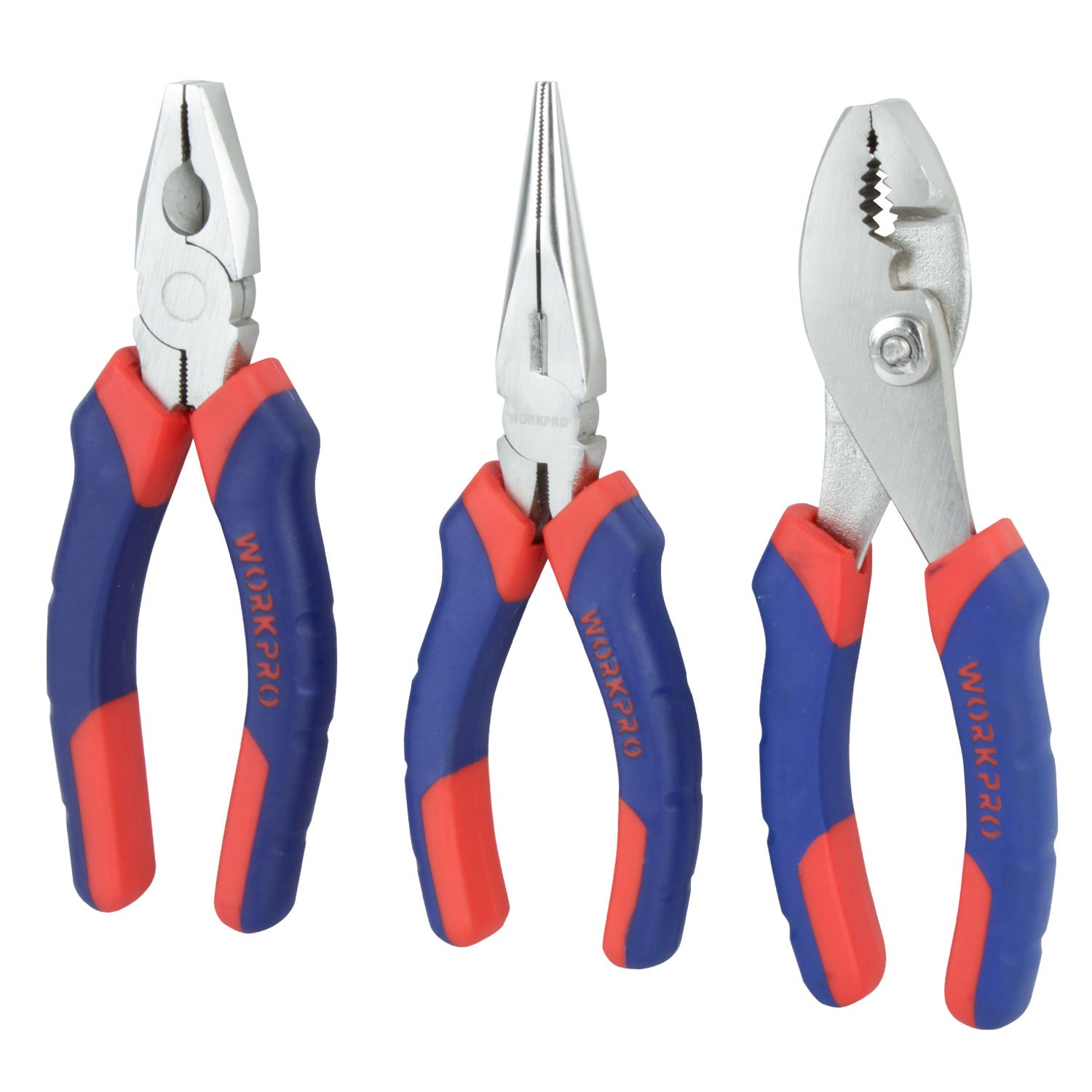 JGO ALICATES 3 PIEZAS WORKPRO - Imagen 2
