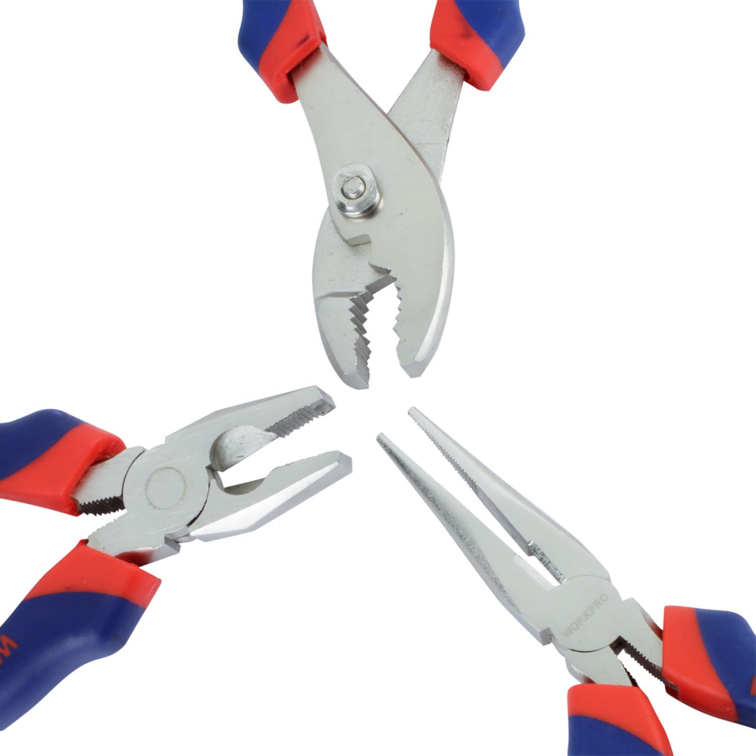 JGO ALICATES 3 PIEZAS WORKPRO - Imagen 3