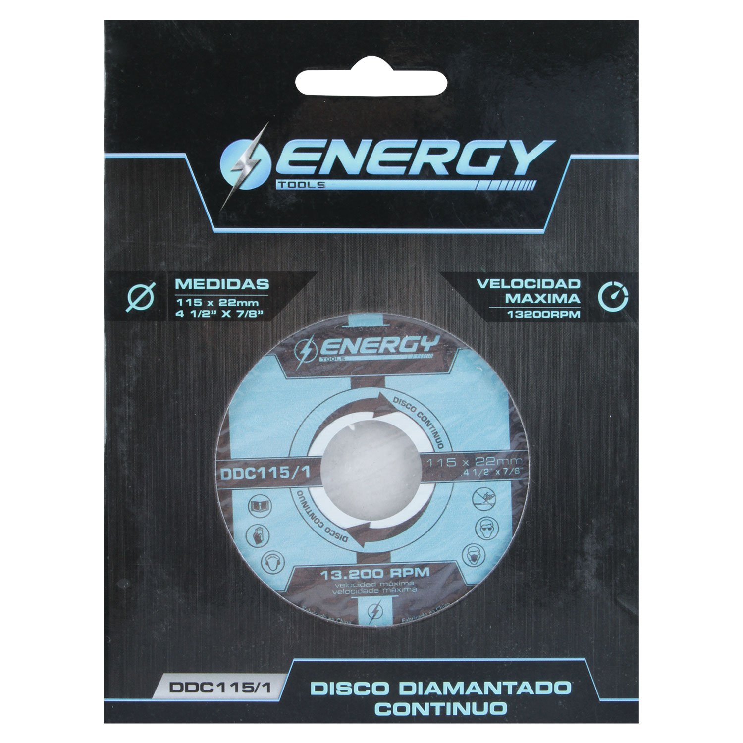 DISCO DIAMANTADO CONTINUO 4 1/2' GLADIATOR/ENERGY - Imagen 5