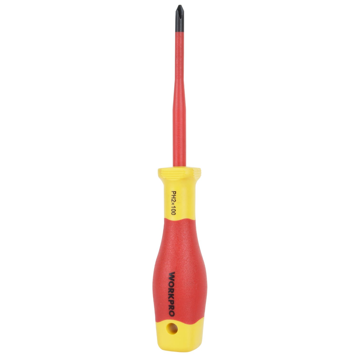 DESTORNILLADOR PHILLIPS AISLADO PH2X100MM WORKPRO