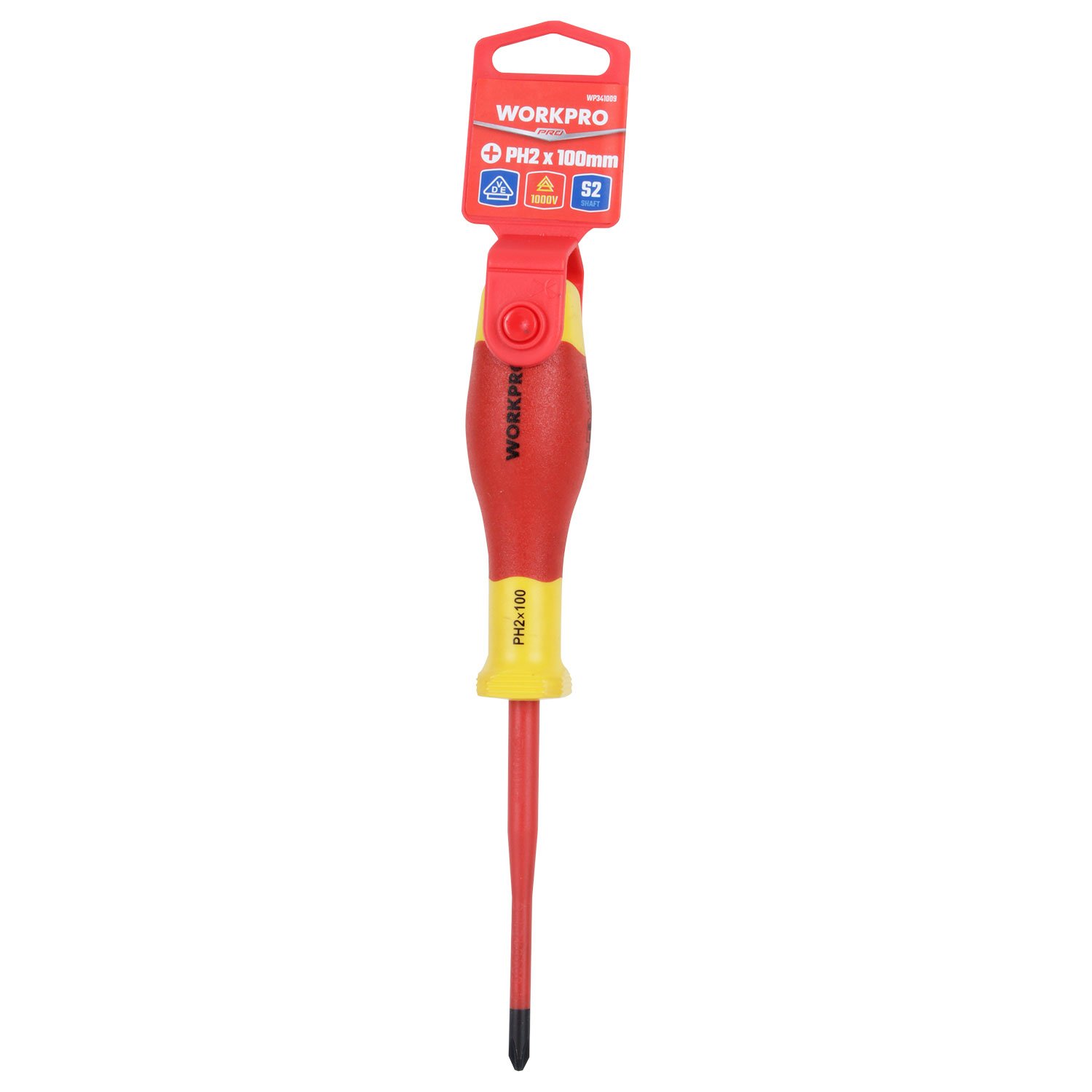 DESTORNILLADOR PHILLIPS AISLADO PH2X100MM WORKPRO - Imagen 4