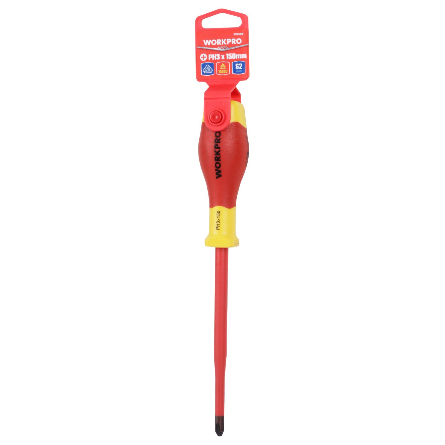 DESTORNILLADOR PHILLIPS AISLADO PH3X150MM WORKPRO - Imagen 4
