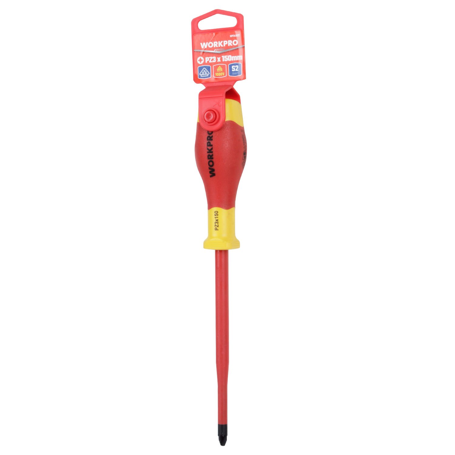 DESTORNILLADOR POZI AISLADO PZ3X150MM WORKPRO - Imagen 4