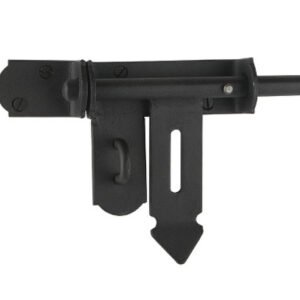 CERROJO CARCELERO 10" NEGRO"