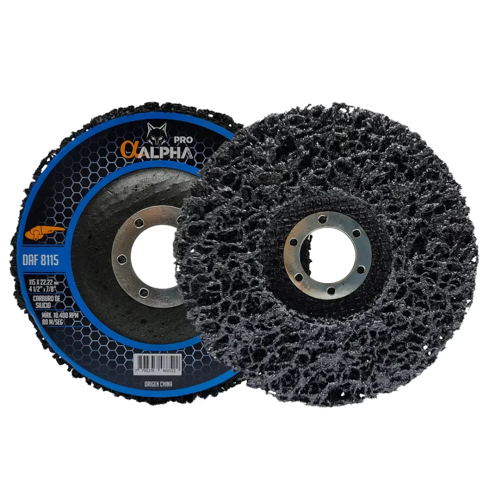 DISCO ABRASIVO FIBRA 4 1/2" ALPHA PRO