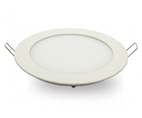 PANEL LED EMBUTIDO REDONDO 12W 3000K