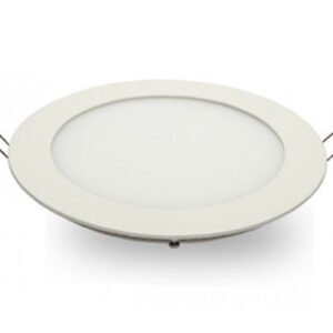 PANEL LED EMBUTIDO REDONDO 12W 6500K