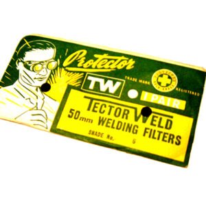 VIDRIO SOLDAR REDONDO GR 6- PAR