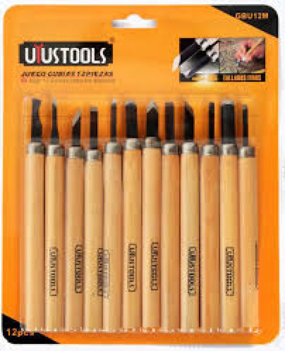 JGO GUBIAS 12 PZAS M/MADERA UYUSTOOLS