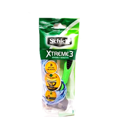 PRESTOBARBA MAQUINA AFEITAR SCHICK XTRIME3