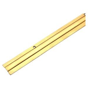 CUBREJUNTA BRONCE ESTAMPADA 0.4MM 1 MTS POLI
