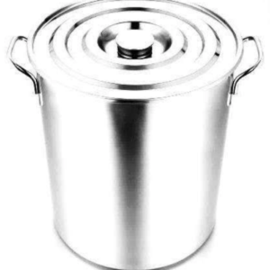 FONDO ACERO INOXIDABLE 30D X 30 CMS 21LTS