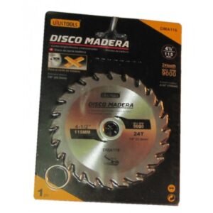 SIERRA CIRCULAR 4 1/2" MADERA 24T