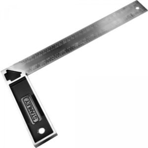 ESCUADRA CARPINTERA 12" M/METAL STANLEY"