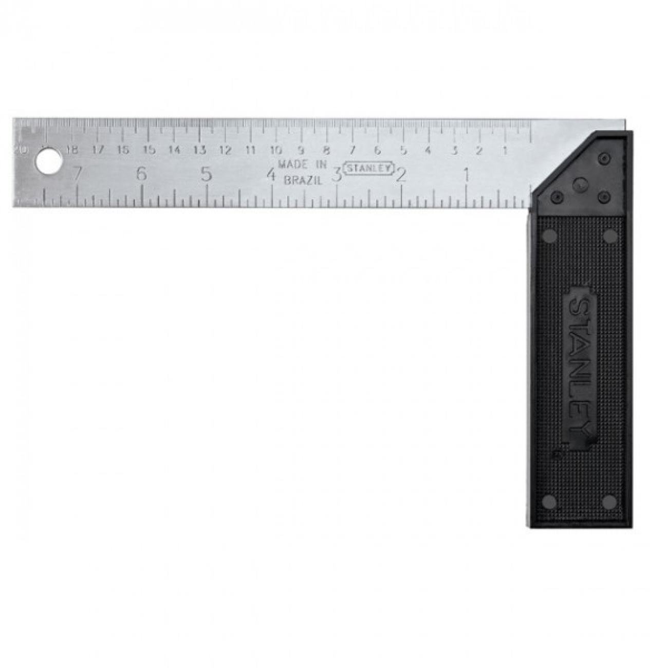 ESCUADRA CARPINTERA 12" M/PLASTICO STANLEY