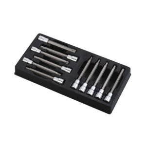 JGO DADO HANS 1/2" DR PTA. XZN-HEX.-TORX JGO. 11 PZS. # TT-46 (OF) HANS