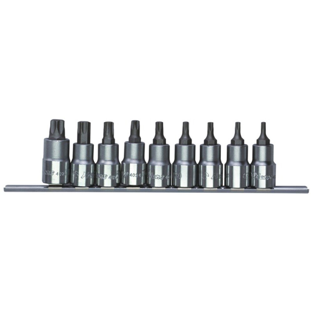 JGO DADO HANS 1/2" DR PUNTA TORX T30-70 JGO. 8 PZAS # 46024-8C (OF) HANS