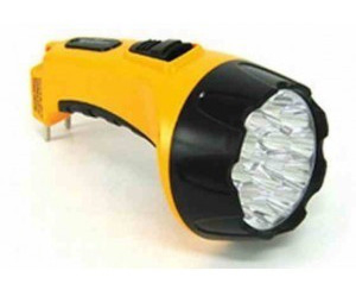 LINTERNA LED EMERGENCIA RECARGABLE AMARILLA