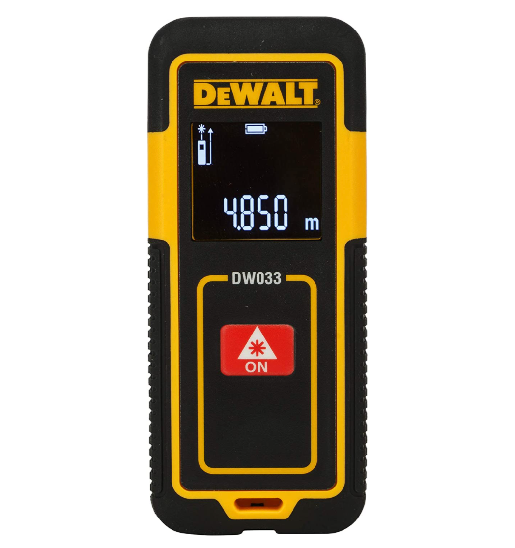 MEDIDOR LASER DISTANCIA 30MTS IP40 DW033-XJ DEWALT