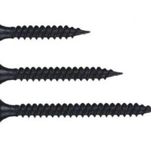 TORNILLO DRYWALL VOLCANITA- MADERA NEGRO 2" BOLSA 500 UNID.