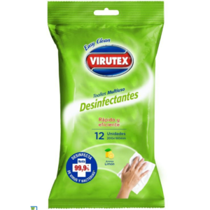 TOALLAS DESINFECTANTES VIRUTEX 50UN