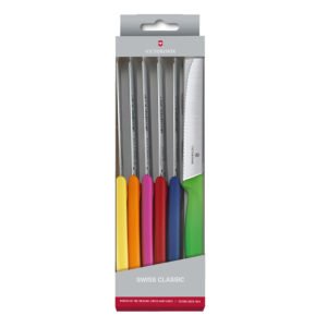 JGO CUCHILLOS DE TOMATE 6.7839.6G 6 UN 11CM VICTORINOX