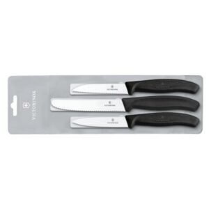 JGO CUCHILLO VERDURA DENTADO 6.7113.3 3UN MANGO NYLON VICTORINOX