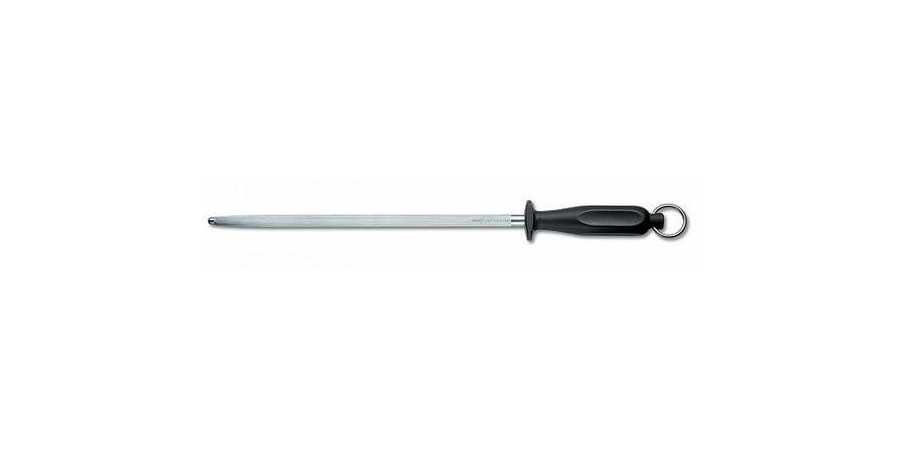 AFILADOR ASTIL CARNICERO REDONDA MANGO NEGRO 30CMS 8513 VICTORINOX