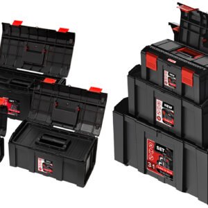 CAJA HERRAMIENTAS 3 EN 1 QBRICK R-BOX 13+16+19"