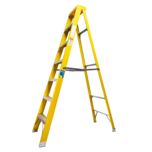 ESCALERA FIBRA TIJERA 6P+BASE 2 MTS (FM22-106I) DRL