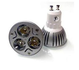 AMPOLLETA LED TIPO DICROICA - GU10 (PARTIDOR) 6W 3000K